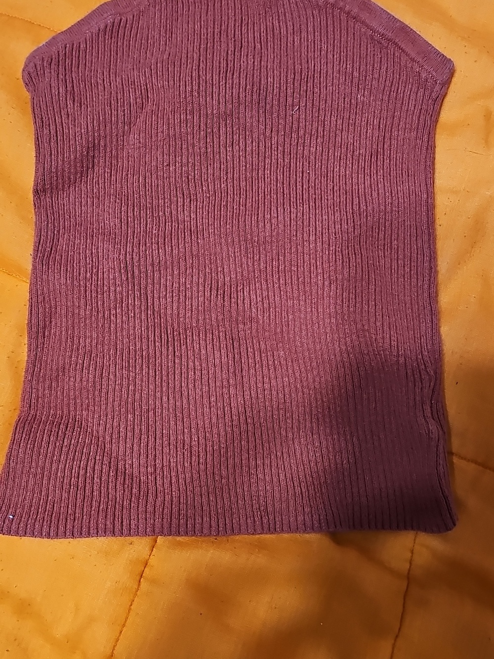 Womens Sz XS American Eagle Tube Top. Red, Ribbed